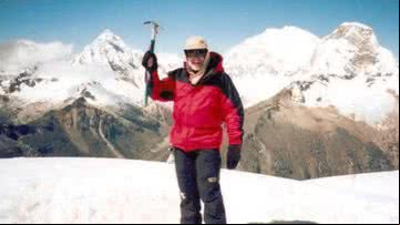 O alpinista William Stampfl - Divulgação/Facebook