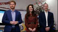 Príncipe Harry, Kate Middleton e o príncipe William - Getty Images