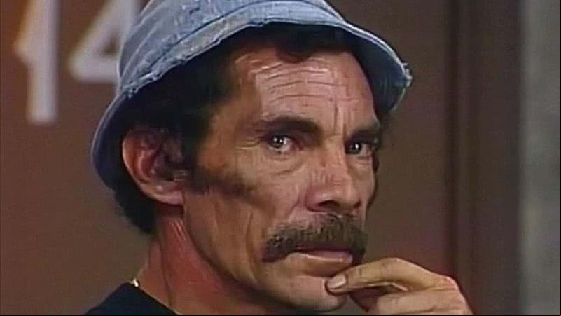 Ramón Valdés como Seu Madruga em 'Chaves' - Reprodução/Televisa Internacional
