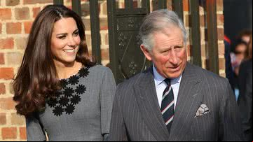 Kate Middleton e Rei Charles - Getty Images