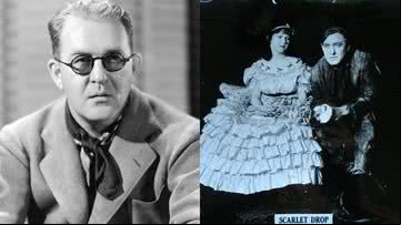 O cineasta John Ford (à esqu.) e imagem de "The Scarlet Drop" (à dir.) - Getty Images e Divulgação