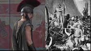 Imagem de 'A Odisseia' (à esqu.) e ilustração da história (à dir.) - Divulgação e Getty Images