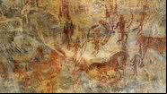 Pinturas rupestres na Índia - Getty Images