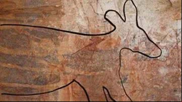 Novo estilo de arte rupestre é descoberto na Austrália - Divulgação/Australian Archaeology
