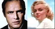 Respectivamente o ator Marlon Brando e a atriz Marilyn Monroe - Creative Commons