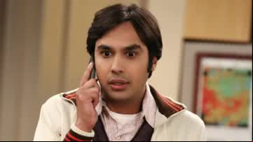 O personagem Raj Koothrappali - Divulgação / CBS