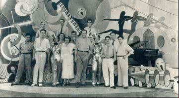 Último dia de gravações do filme 'Alô, alô carnaval' - Domínio Público/ Creative Commons/ Wikimedia Commons