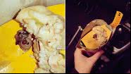 Caracol em lanche do McDonald's - Reprodução