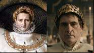 Napoleão: o imperador em retrato e no filme de Ridley Scott - Domínio Público e Divulgação