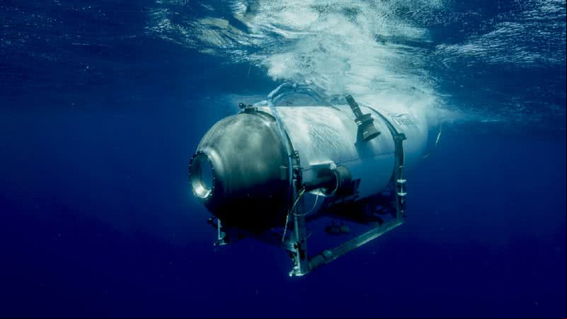 O submersível Titan - Divulgação/OceanGate Expeditions