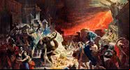 "Destruição de Pompeia", Karl Briullov - Getty Images